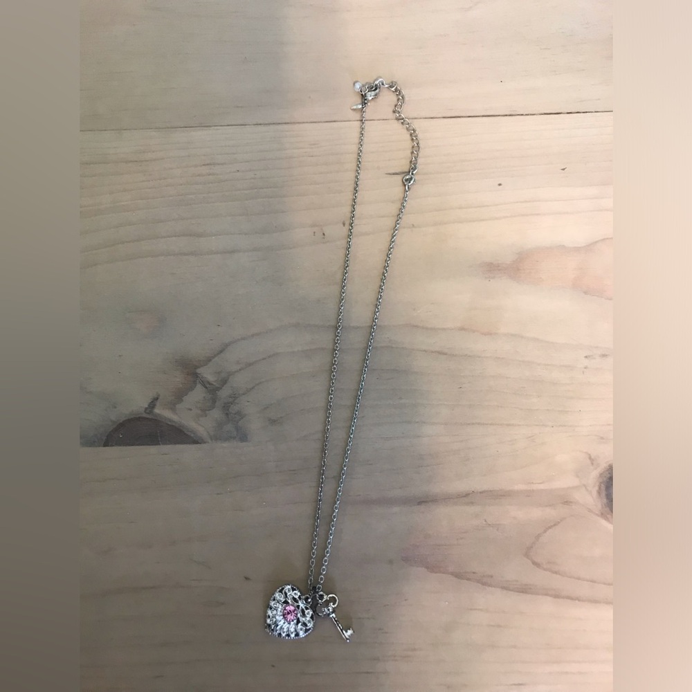 Silver Heart Pendant Necklace